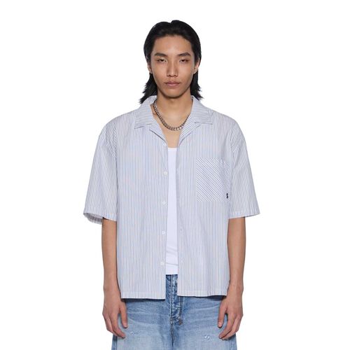 Ksubi Diner SS Shirt Blue Stripe